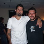 Evangelos and Chino Moreno (Deftones)